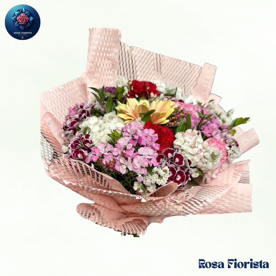 Pink Elegant Bouquet Milan