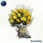 Yellow Rose Bouquet bright cheerful yellow roses elegant floral gift perfect for joy and friendship in Milano