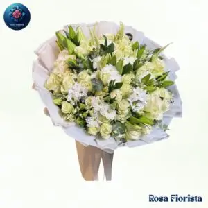 Elegant Rose Bouquet in Milan fresh rose flower gift