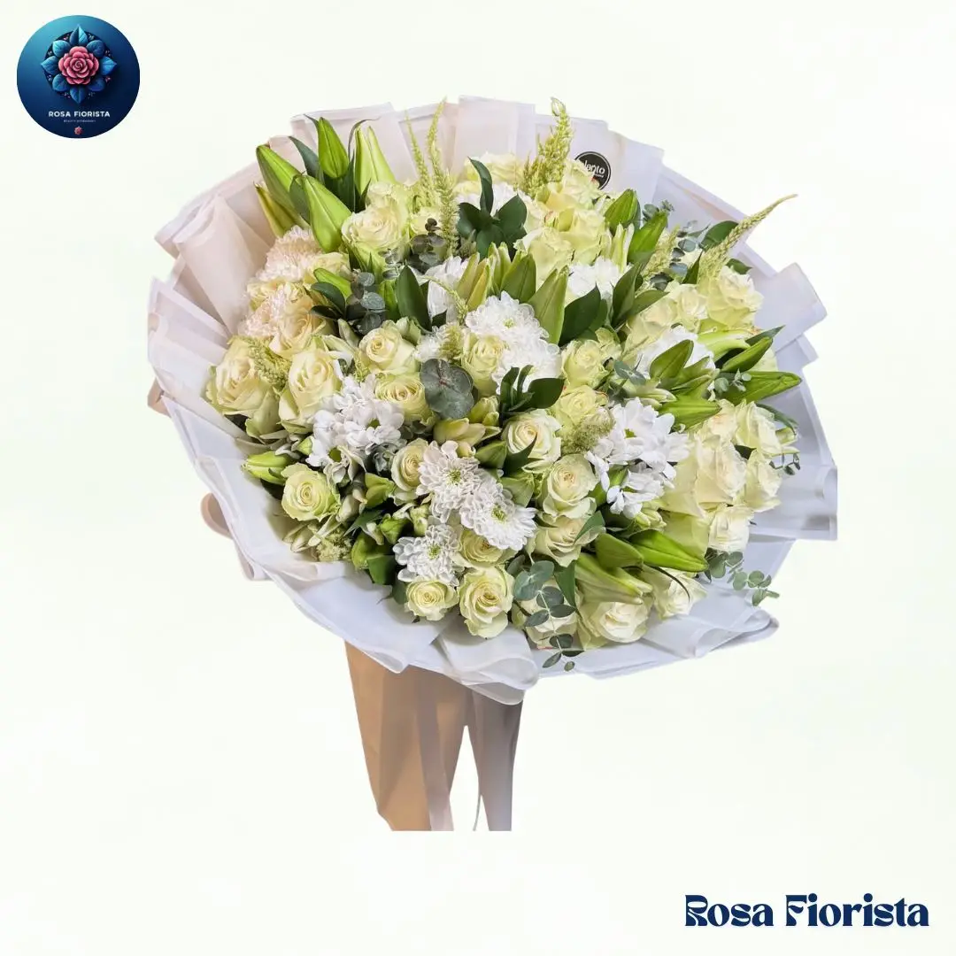 Elegant Rose Bouquet in Milan fresh rose flower gift
