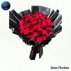 Luxury Red Rose Bouquet Milan fresh premium red roses