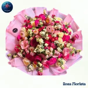 Luxury Mixed Rose Bouquet fresh premium mixed roses