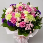 Buoqeto Con Mix Milan fresh mixed flower bouquet