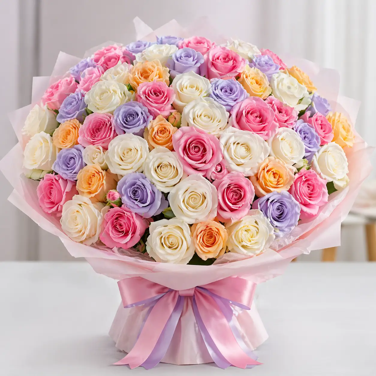 Bouquet Con Tanti Colori Milan colourful mixed flower bouquet