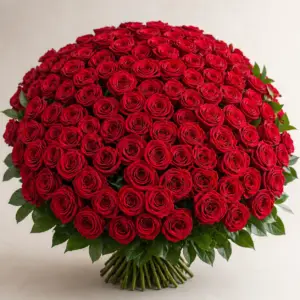 The Red Love bold fresh red flower bouquet symbolizing passion, romance, and deep emotional love for special gifting moments.