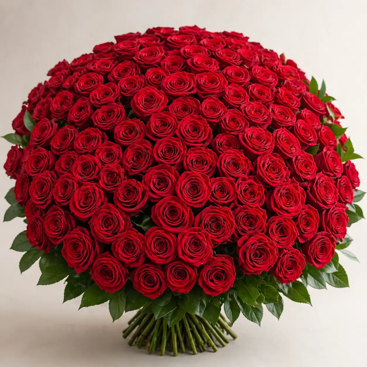 Eternal Passion Luxury Red Rose Bouquet Milan