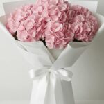 Maxi Bouquet Ortensie Rosa luxury pink hydrangea bouquet for romantic gifting and premium flower delivery in Milano