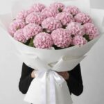 Maxi Bouquet ortensie Rosa luxury pink hydrangea bouquet for romantic gifting and premium flower delivery in Milano