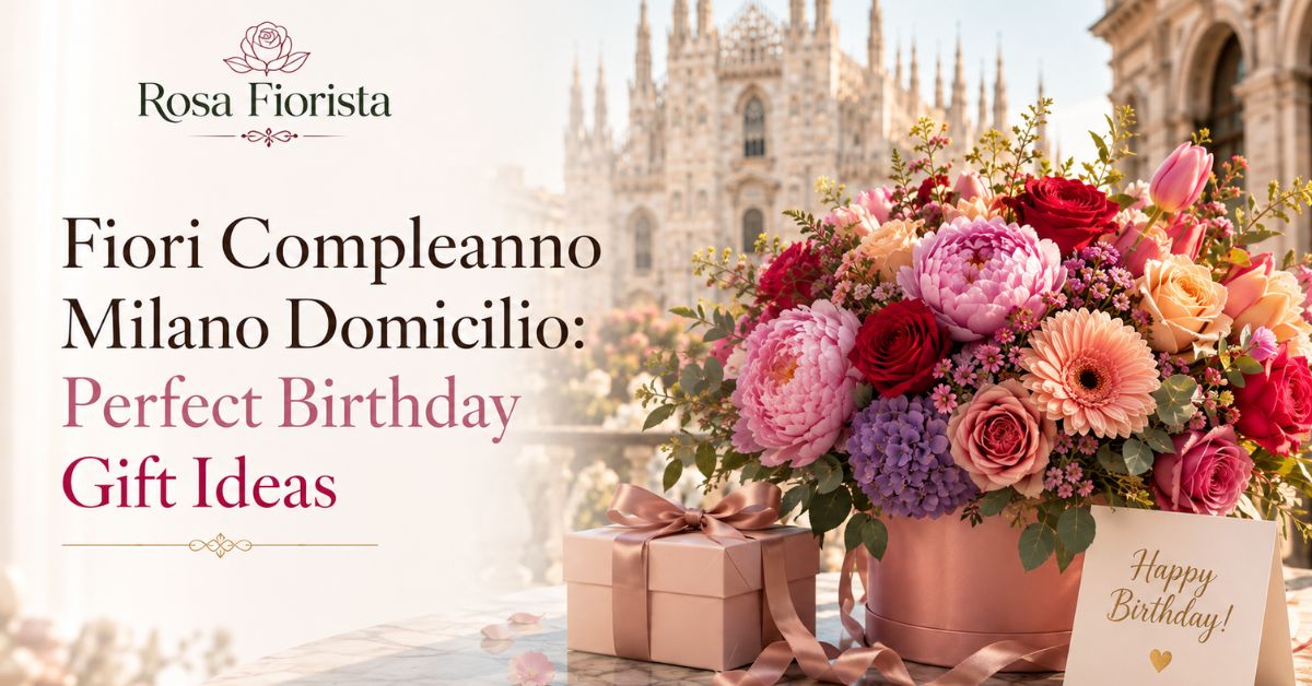 Fiori Compleanno Milano Domicilio