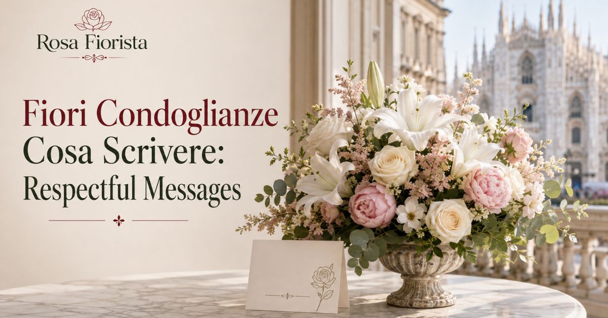 Fiori Condoglianze Cosa Scrivere Respectful Messages