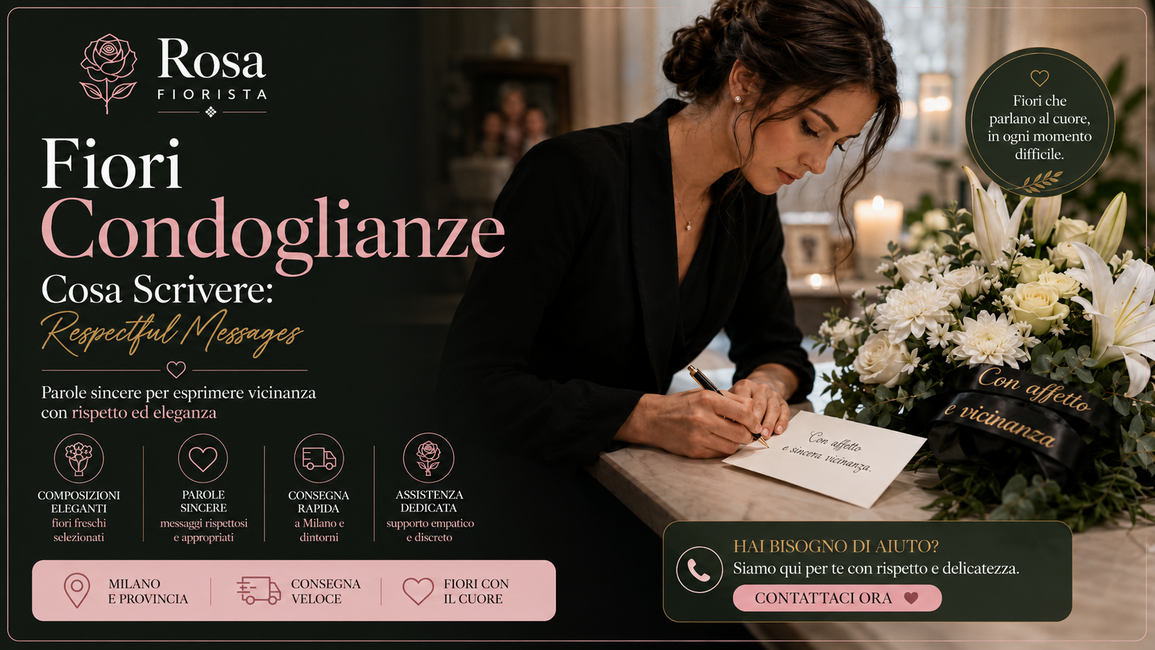 Fiori Condoglianze Cosa Scrivere Respectful Messages