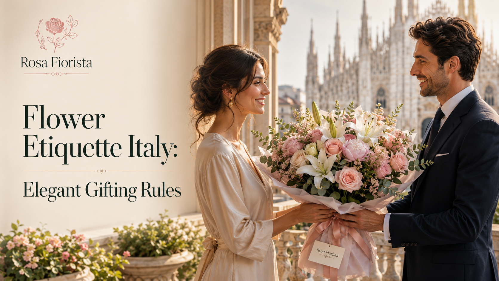 Flower Etiquette Italy Elegant Gifting Rules