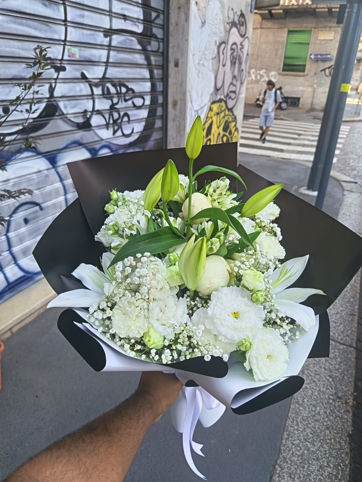 Lilium e Lisianthus Mixto Milan