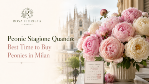Peonie Stagione Quando Best Time to Buy Peonies in Milan