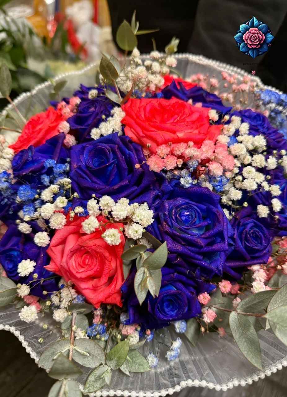 Mix Bouquet 007 fresh mixed flower bouquet arrangement in Milan