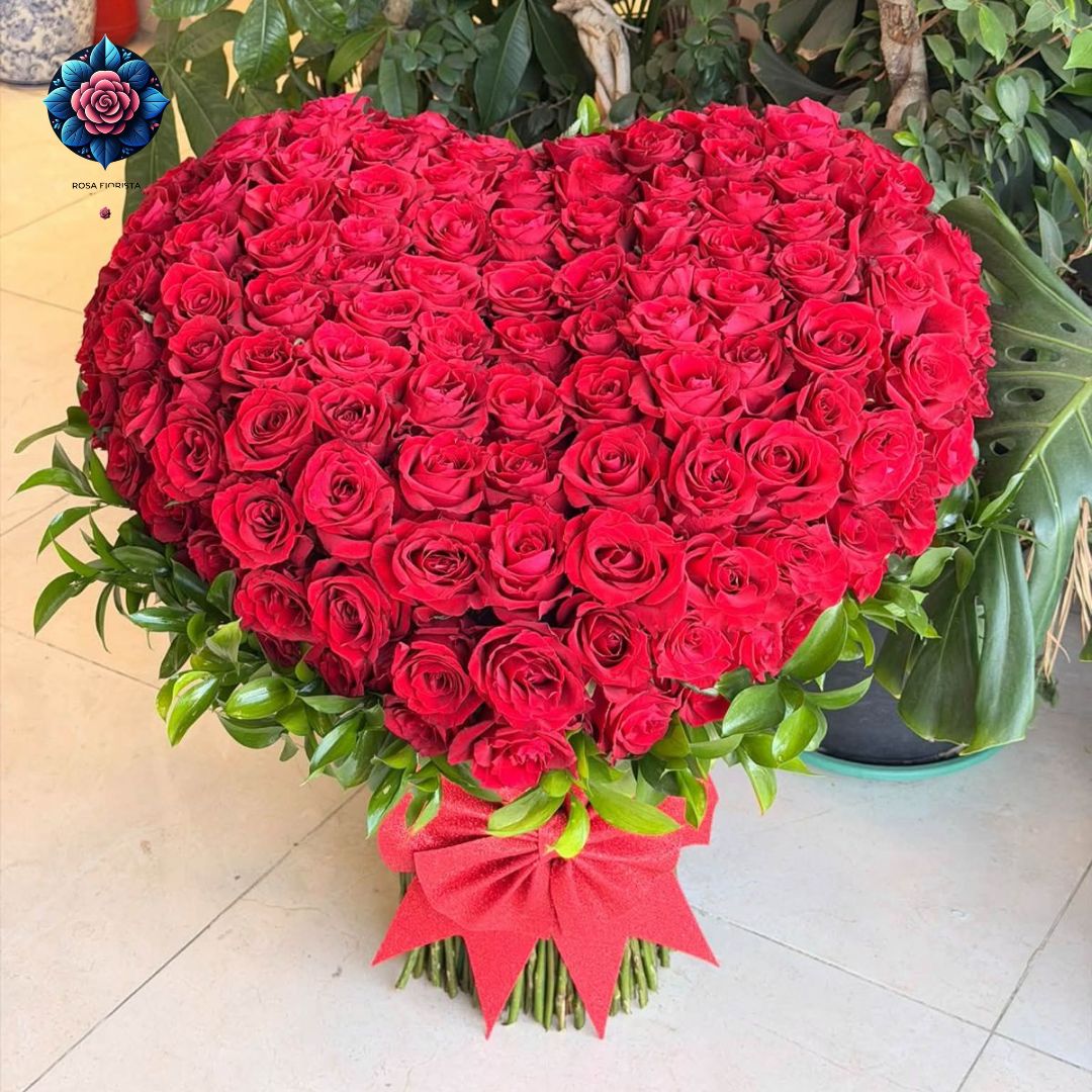 Big Rosa Bouque large fresh rose bouquet in Milan