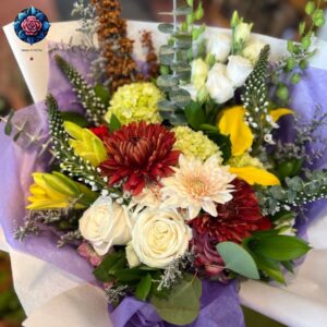 Bouquet Mix fresh mixed flower bouquet in Milan