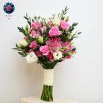 Bridal Mix Bouquet fresh mixed wedding flowers in Milan