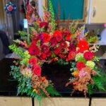 Crown Head Flower floral hair accessory for weddings, birthdays and photoshoots in Milan