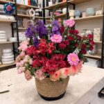 Cute mix florist bouquet fresh mixed flowers in Milan
