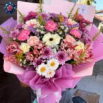 Mix Bouquet 017 fresh mixed flowers beautifully arranged in Milan