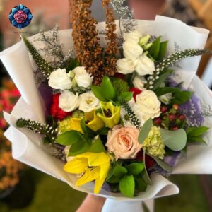 Mix Bouquet 029 fresh mixed flower bouquet in Milan