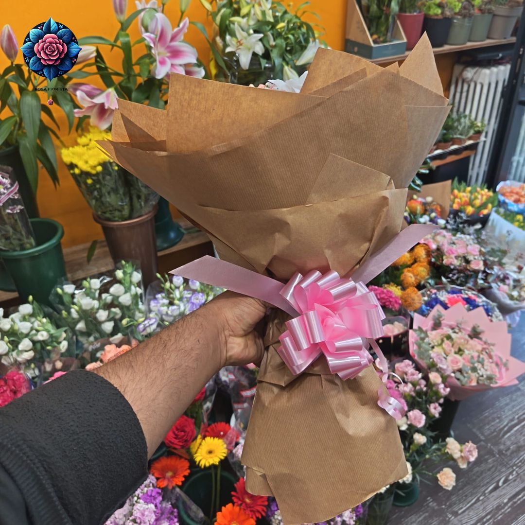 Mix Bouqute 012 fresh mixed flower bouquet in Milan