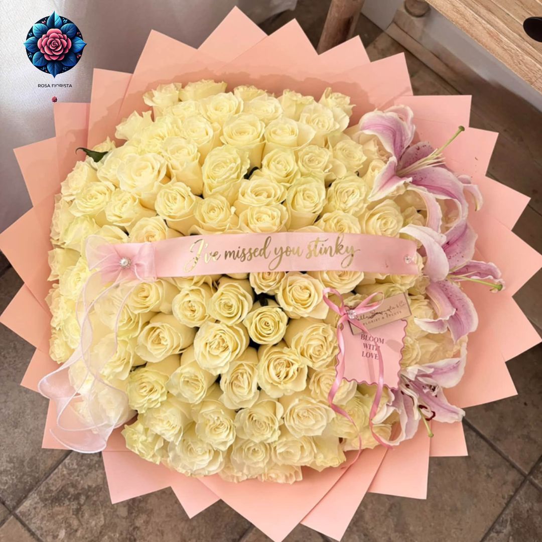 Mixed Bouquet for Gift elegant mixed flower arrangement for birthdays and celebrations in Milan