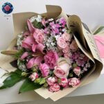Roses Flowers Florist Bouquet fresh roses arranged in Milan