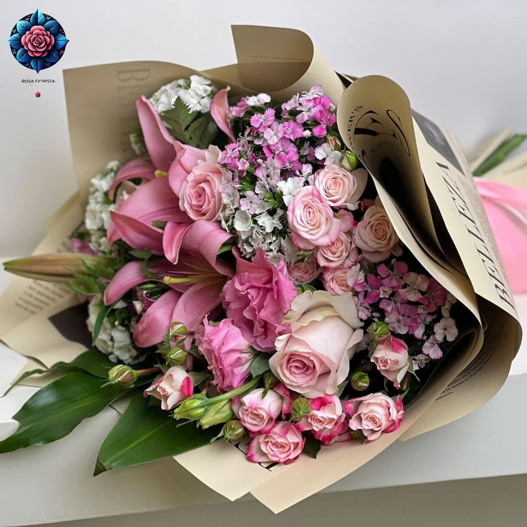 Roses Flowers Florist Bouquet fresh roses arranged in Milan