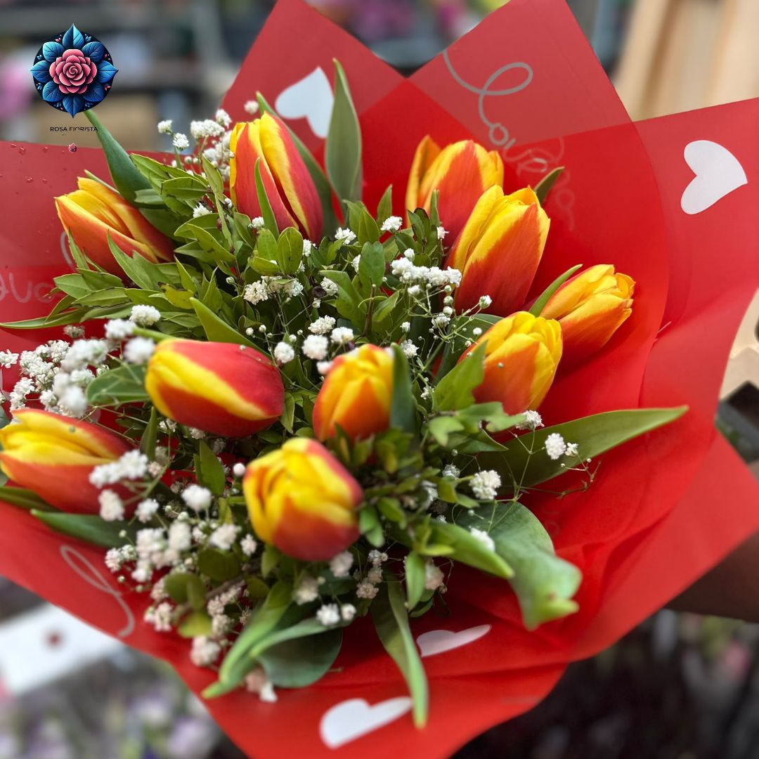 Tulipani Bouquet fresh tulip flower bouquet in Milan